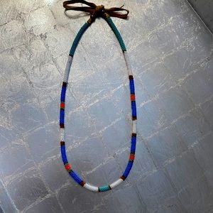 Authentic Native American Beaded Necklace.